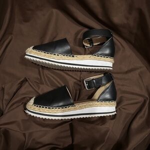 Esprit Black Espadrille Sandals